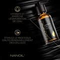 Miniatyrbild 4 av 4: Nanoil Argan Oil 50ml - naturlig, kallpressad och oraffinerad arganolja för ansikts-, kropps- och hårvård