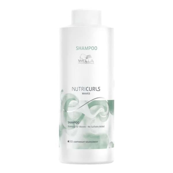 Wella Professionals Nutricurls Waves Schampo - Vågigt hår 1L