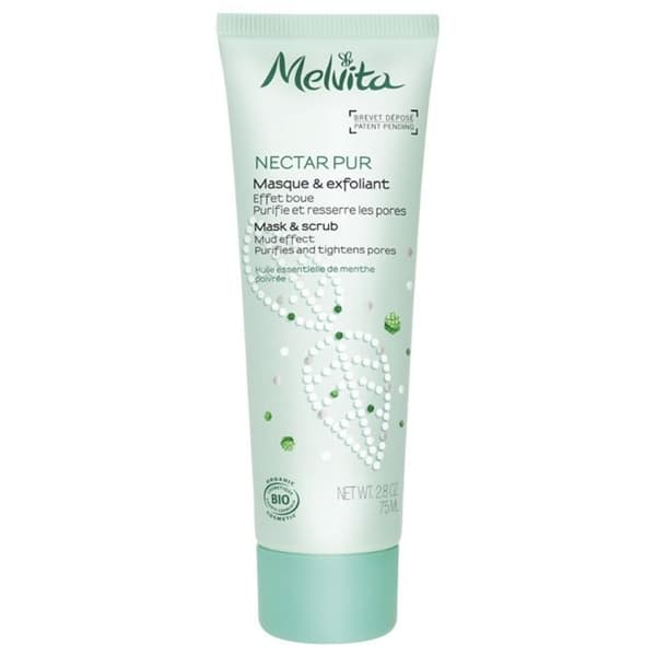 Exfolierande mask - Melvita - Pure Nectar - 75ml - Kombination till fet hud - Renande