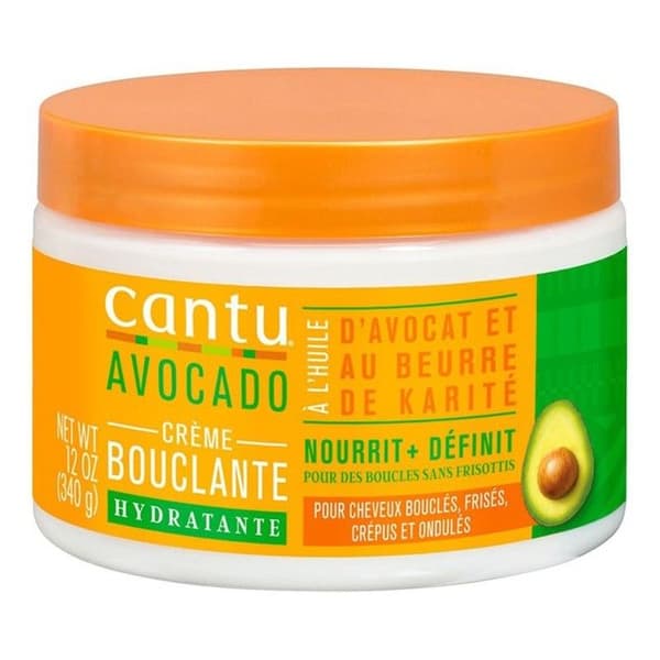 Fuktgivande lockkräm - CANTU - Avokado - 340 g - Lockigt hår - Blandad