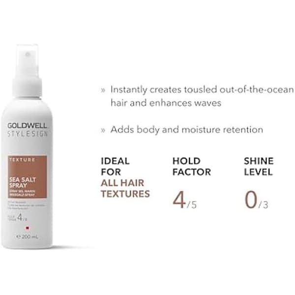Spray styling - Goldwell - StyleSign - 200ml - Strukturerad strandlook - Fuktighetskydd 72h