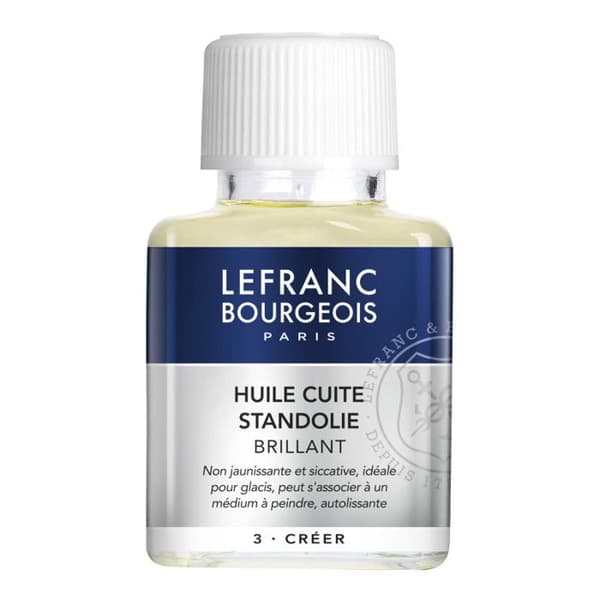 Lefranc - Bourgeois Paint Additive linfröställolja Flaska 75 ml Transparent - 300201