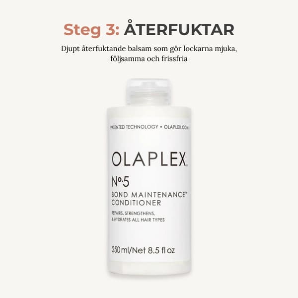 Olaplex No.3, No.4, No.5 & No.6 - Curl Therapy Kit för Lockigt Hår – Sammansatt av Bonnas