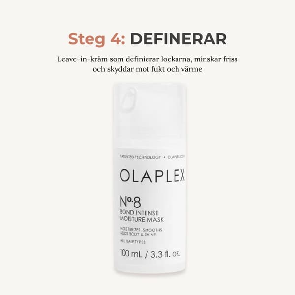 Olaplex No.3, No.4, No.5 & No.6 - Curl Therapy Kit för Lockigt Hår – Sammansatt av Bonnas