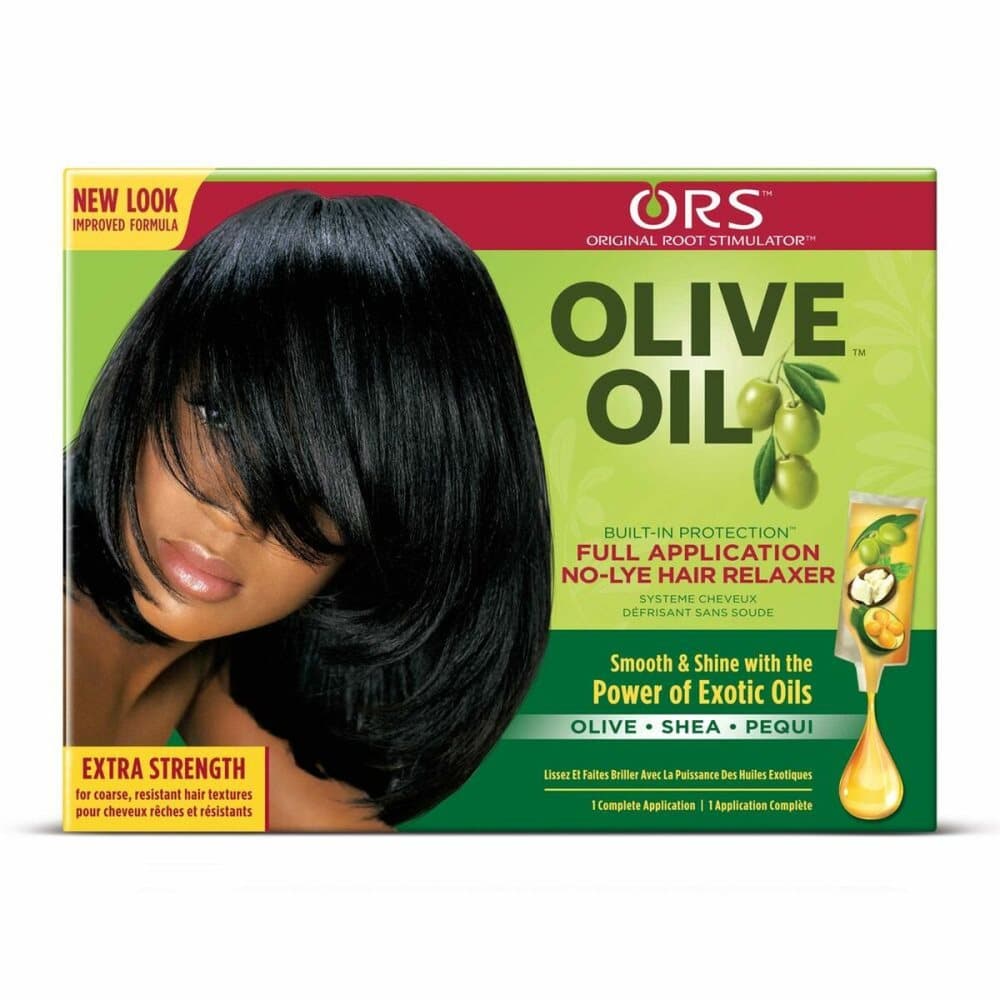Mjukgörande hårbehandling Olive Oil Relaxer Kit Ors �