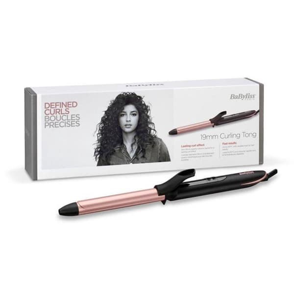 Babyliss C450E Kiharrin 19 mm musta/vaaleanpunainen&eacute; musta, Pink gold