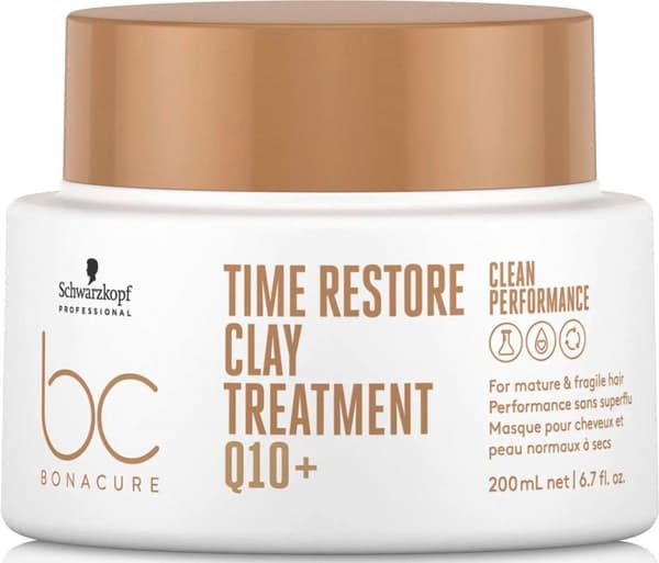 Schwarzkopf BC Bonacure Time Restore Clay Treatment 200ml