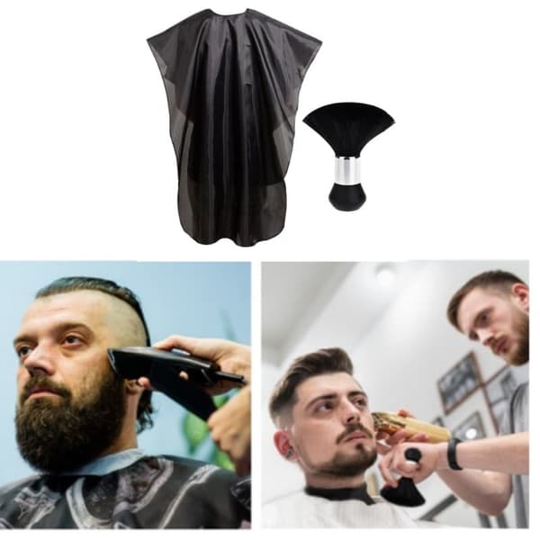 INF Salon frisørkappe, hårklipperkappe, frisørstylingkappe 1