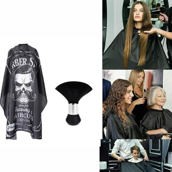 INF Salon frisørkappe, hårklipperkappe, frisørstylingkappe 2