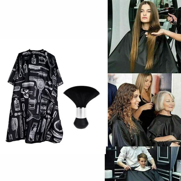 INF Salon frisørkappe, hårklipperkappe, frisørstylingkappe 3