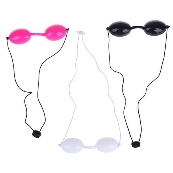 2 ×Eyepatch Laser Light suojalasit Lasilasit IPL Beauty Clinic Potilas valkoinen valkoinen