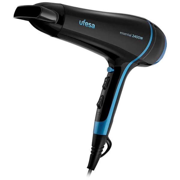Ufesa Hårtørrer 2400w Sc8350 2400w Sort Sort, Blå