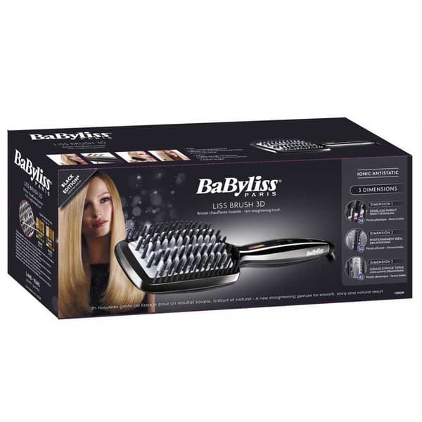 Babyliss Hår Glattebørste 3d Hbs101e Søvfarvet