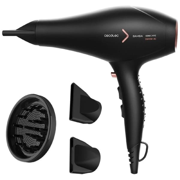 Cecotec Hårtork Ionicare 5350 Powershine Fire Svart Svart, Rosa