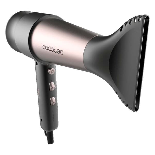 Cecotec Hårtørrer Bamba Ionicare Rockstar Retro Sort, Lyserød