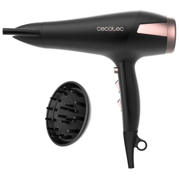 Cecotec Hårtørrer Bamba Ionicare Elegance Sort