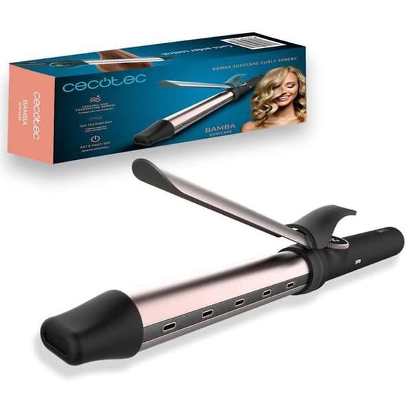 Cecotec Locktång Bamba Surfcare Curly Sphere