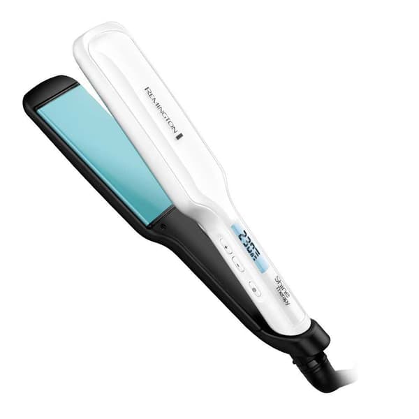 Remington Glattejern Shine Therapy S8550 Sort, Hvid