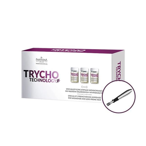 Farmona tricho teknologi specialiserade stärkande ampuller för försvagat och fallande hår 10 x 5 ml