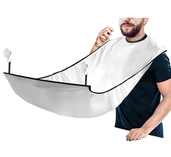 INF Barbersmekke med sugekopper for menn