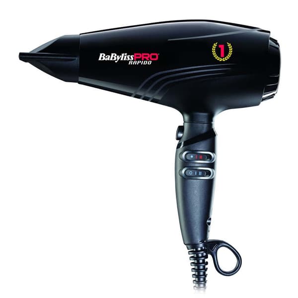 Babyliss Bab7000ie Hårtørrer Sort