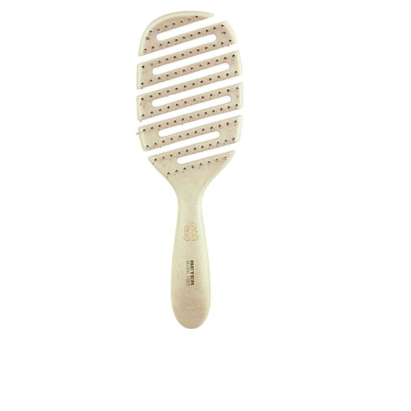 BRUSH skeleton natural fiber bristles nylon ball #beige 1 u