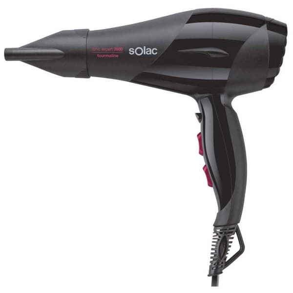 Solac Sp7170 Turmalin Expert Silver Svart, Lila