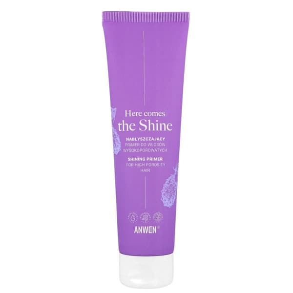 ANWEN - TÄSTÄ TULEE SHINE Kiiltävä pohjustus huokoisille hiuksille, 100 ml