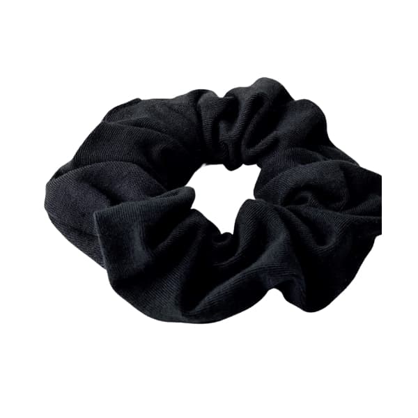ANWEN Black Cotton Hair Tie - Svart hårslips i bomull