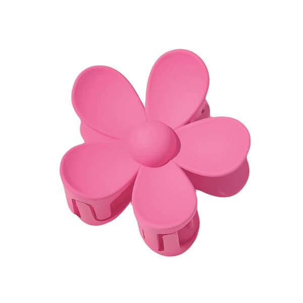 ECARLA XL Rosa blomma hårnål - XL Rosa blomma hårnål