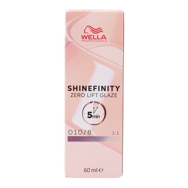 Permanent färg Wella Shinefinity Color Nº 010/8 60 ml
