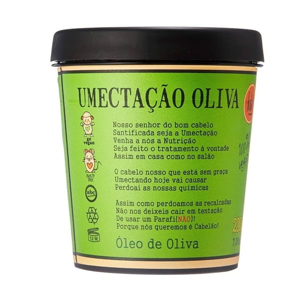 Hiusnaamio Lola Cosmetics Olive 200 g