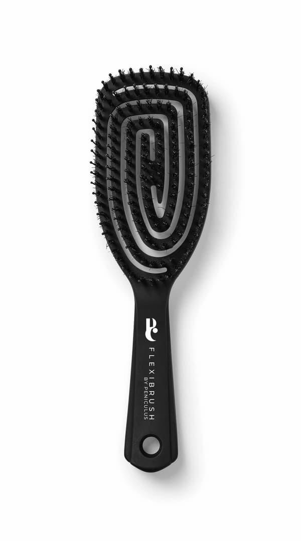 PENICULUS FLEXIBRUSH COMBO BRISTLES - BLACK Hårborste
