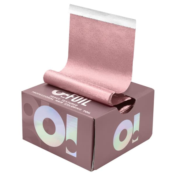 OM! VERKTYG PRÄGGAD FOLIE POP UP-ARK ROSE GULD 500 ST