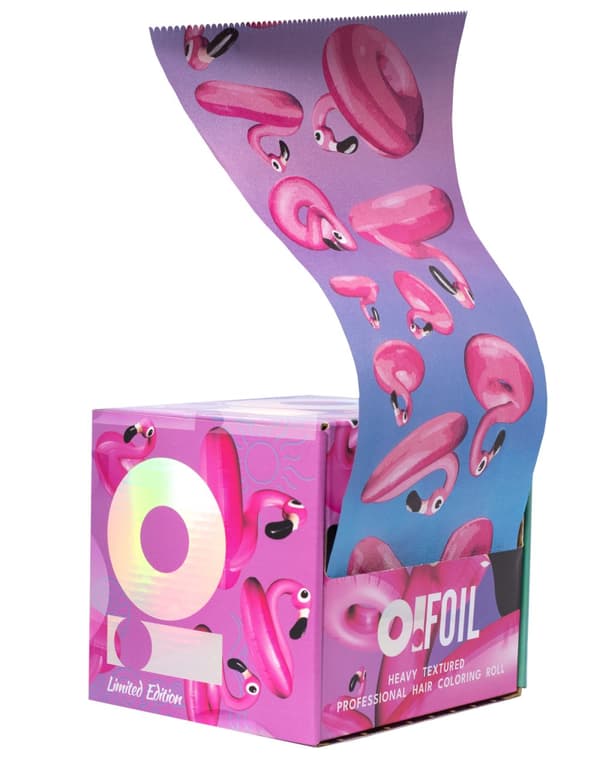 NOIN! TYÖKALUT KOHOKOKOHTAINEN FOLIORULLA ROLL FLAMINGO 100 METRIÄ
