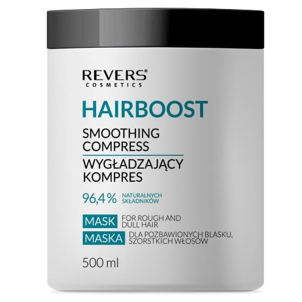 HAIRBOOST Smoothing Compress Mask för grovt, matt hår