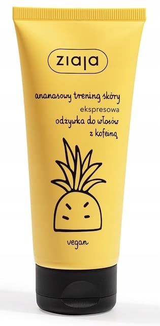 Ziaja Pineapple Hiustenhoitoaine kofeiinilla 100 ml / 0421