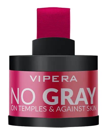 VIPERA Pomade Retuschering grå och rötter NO GREY 01 ljusbrun 7,7 g