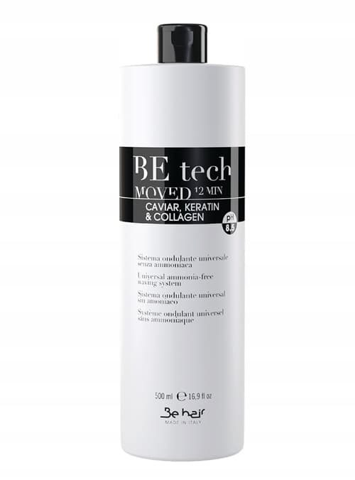 BE HAIR BE TECH Permanent Hårvæske AMMONIAKFRI 500ml