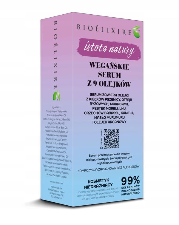 BIOELIXIRE Hiusseerumi 9 öljyä - 50ml