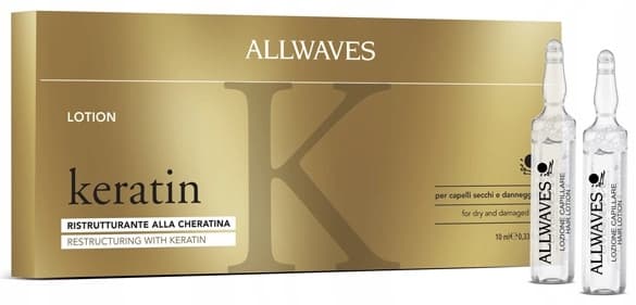 ALLWAVES Keratin hårampuller - 12x10ml
