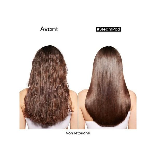 Ammattimainen silottava hoitoaine Steampodille L'Oréal Professionnel - Lämpösuojaava hoitoaine, joka on rikastettu alfa-silaanilla - 50 ml