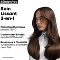 Pikkukuva 6 / 6: Ammattimainen silottava hoitoaine Steampodille L'Oréal Professionnel - Lämpösuojaava hoitoaine, joka on rikastettu alfa-silaanilla - 50 ml