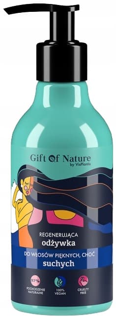 Gift Of Nature Uudistava Hoitoaine Kuiville Hiuksille 300 ml