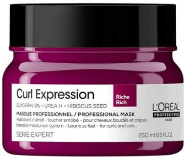 L'Oréal Expert Curl Series runsas kosteuttava hiusnaamio 250 ml