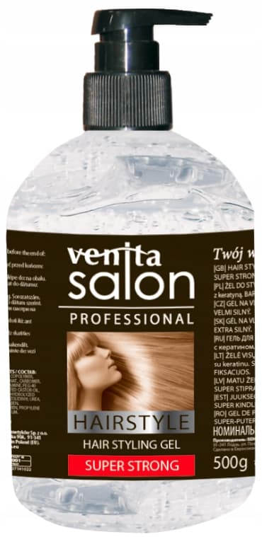 VENITA SALON Superstark hårgelé 500g