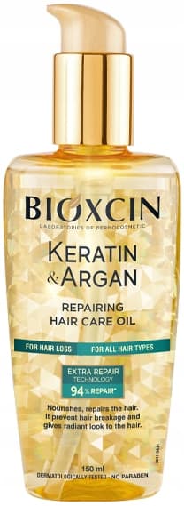BIOXCIN KERATIN & ARGAN regenererande hårolja 150 ml