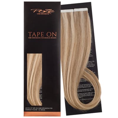 Poze Standard Tape On Extensions - 52g Ash Mix 8A/10NV - 60cm