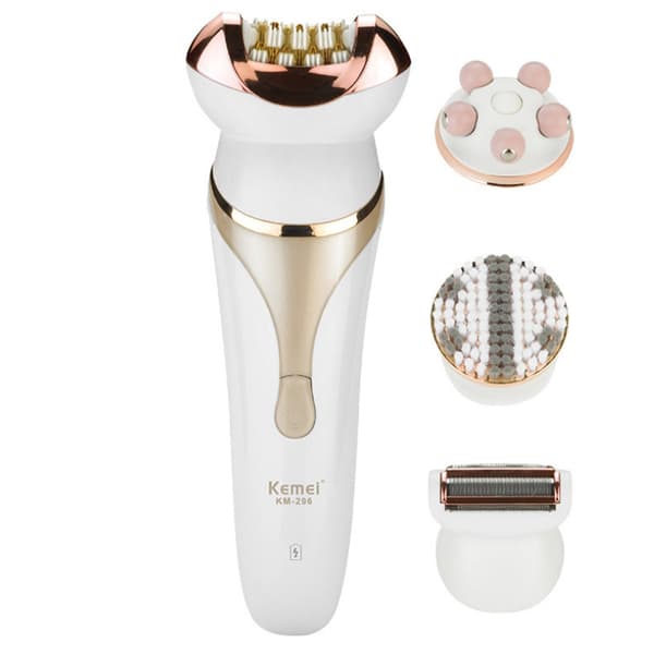 Kemei KM-296 Effektfull 4 i 1 Epilator Rakapparat