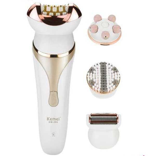 Kemei KM-296 Effektfull 4 i 1 Epilator Rakapparat